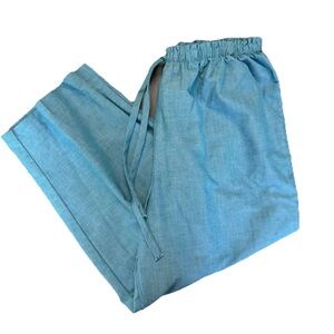 Act III light blue women’s straight‎ leg draw string pants size 20W-VTG 1980s